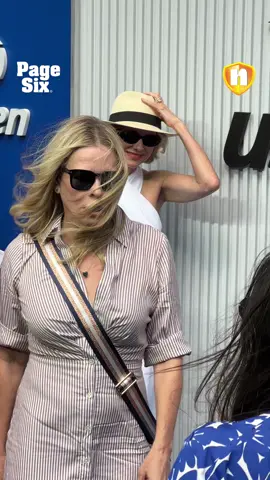 Chelsea Handler and Naomi Watts arrive to the 2025 US Open together 🎾💕 #sponsored #nicolock 