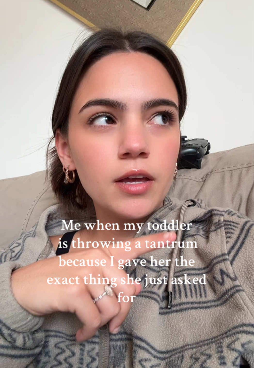 Patience is KEY with toddlers lol #toddlersoftiktok #toddlertok #mamasoftiktok #foryoupage #fypage 
