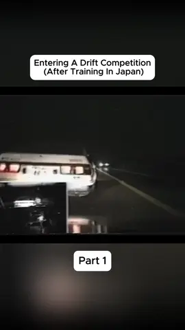 Entering A Drift Competition (After Training In Japan)