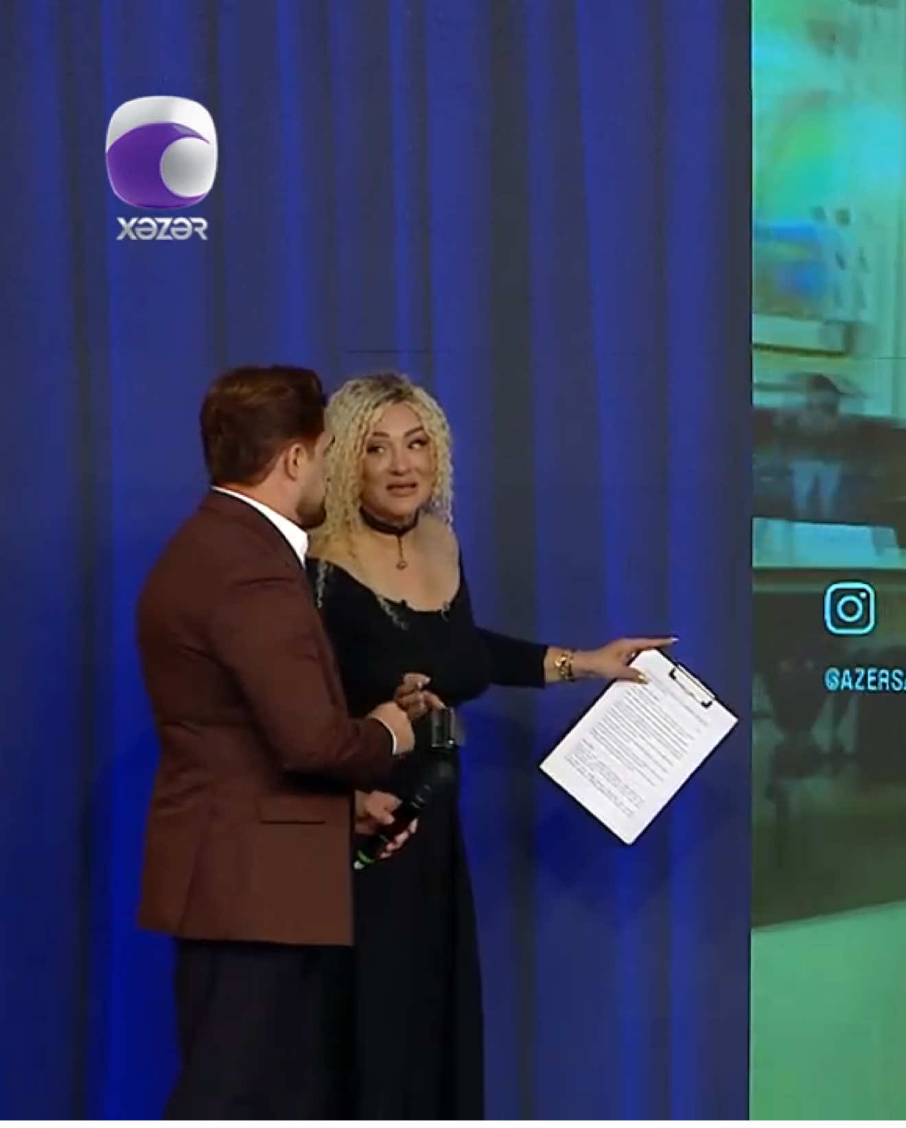 Dünənki verlişdən…Xəzər Axşamı #xəzərtv #xəzəraxşamı #mugam #music @Xəzər TV 