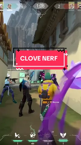 Im not sure about these changes, what do you think? #Valorant #clove 