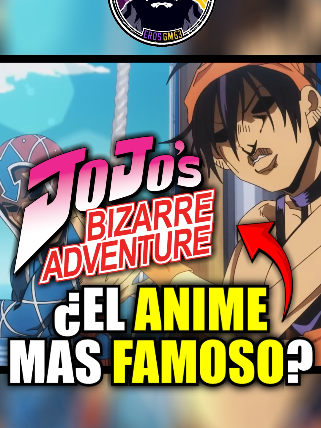 JOJO´S es el ANIME MAS REFERENCIADO de la HISTORIA #anime #manga #otaku #shorts #reels #curiosidades #japan #jojosbizarreadventure #jojos #dragonball