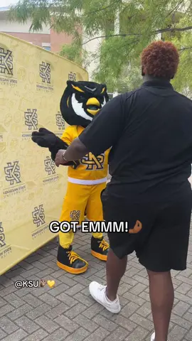Sorry Scrappy! #ksu #scrappy #kennesaw #neck