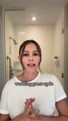 my go to wedding guest hairstyle ! #hairtutorial #updohairstyle 