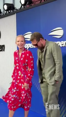 DUN DUN! Law & Order SVU's Kelli Giddish arrives to the U.S. Open with husband Beau Richards. 💘