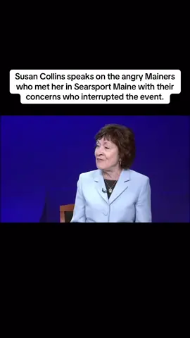 Susan Collins on the Searsport incident. #susancollins #democracy #maine #senate #republican Source: CBS 13 News. 