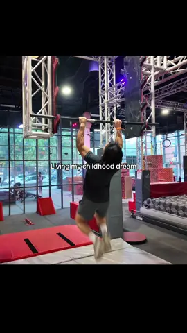 American Ninja Warrior was the goal as a kid. Super fun getting to try some of the obstacles at Ferox in BK. Maybe one day i’ll sign up :)