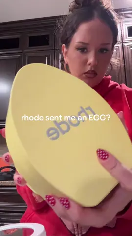 @rhode skin PR unboxing- I’m easily ammused thank you 