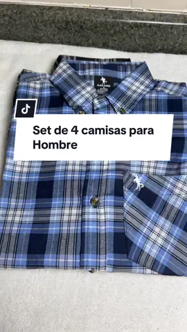 Set de 4 camisas para hombre de buena calidad #camisas #men #hombres 