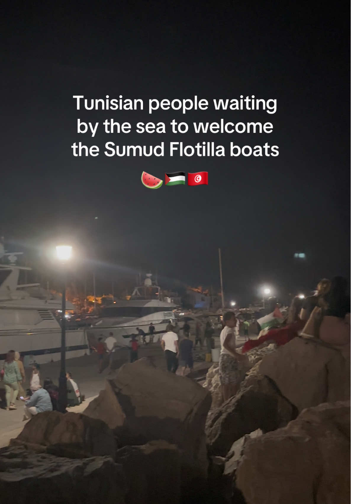 🚢✨ The Global Sumud Flotilla will be in Tunis on Sunday at 4 PM 🇹🇳 Tunisian people can’t miss this proud historic moment 🙌🔥 #globalsumudflotilla #freepalestin #savegaza #breakthesiege #gazasolidarity 