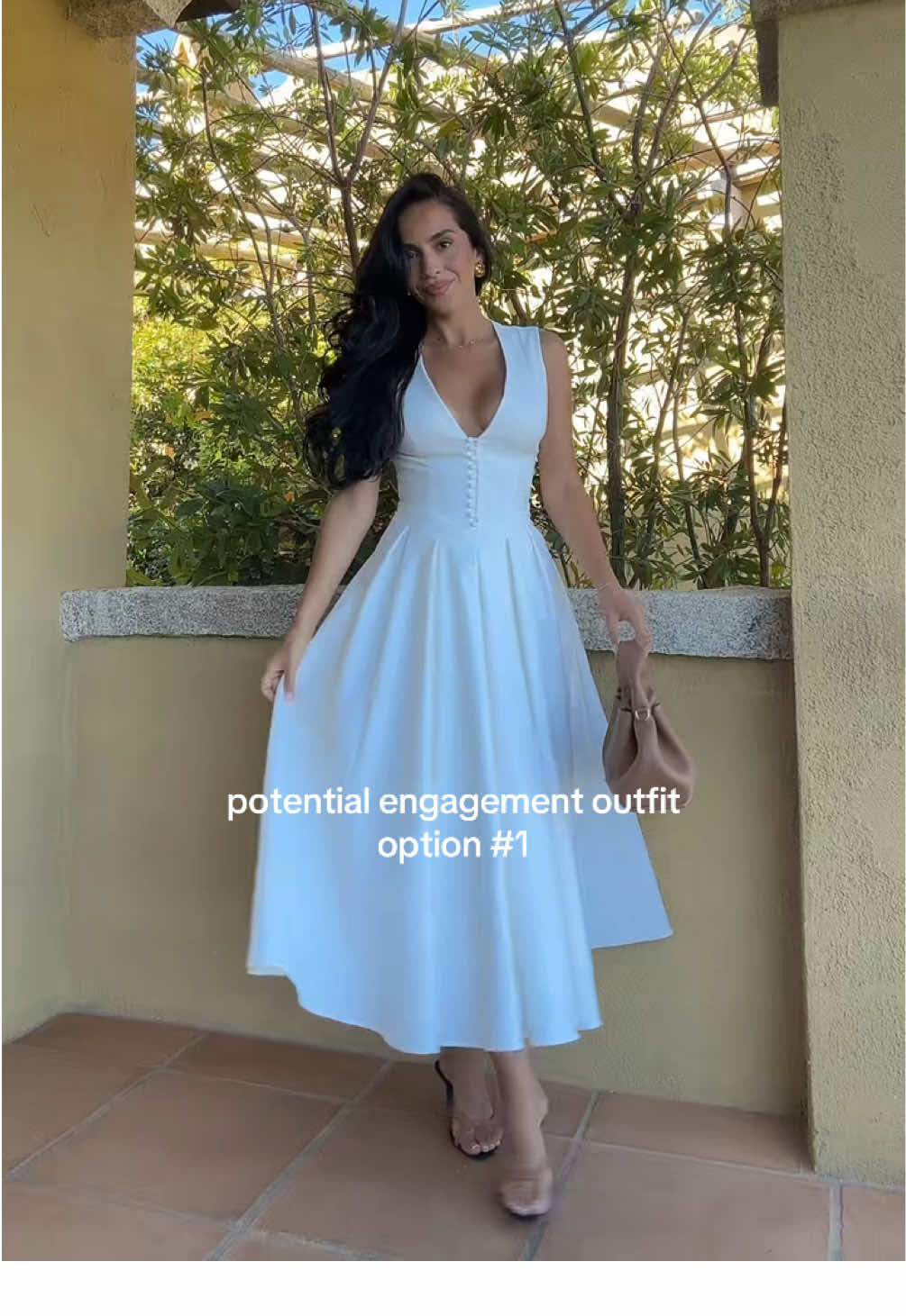 wait I’m obsessed with this one😭 #engagement #proposal #engaged #engagementoutfit 