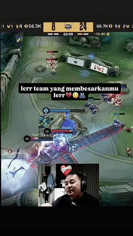 jangan pernah lupa sama team yang membesarkanmu yah ler💔🫂😌 #mplindonesia #rrqhoshi #skylar 