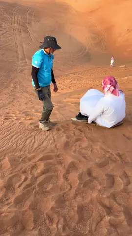 J’ai voulu tester d’une autre manière…#dubai #desertsafari #travel #jet2holidays #fyp 