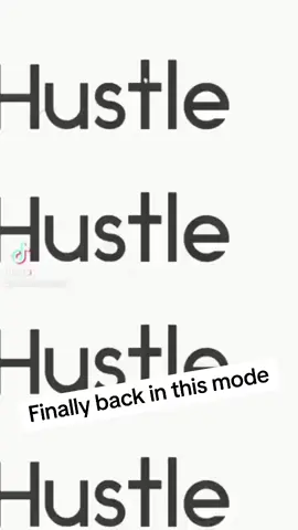 The grind don’t stop and I’m finally back in that mode full effect 