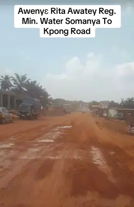 Awenyɛ Rita Akosua Awatey Reg.Min. Can you please make sure they are watering the Somanya to Kpong Road as you promised. Awetsɛ John Atteh Matey Lower Manya MCE what’s happening?