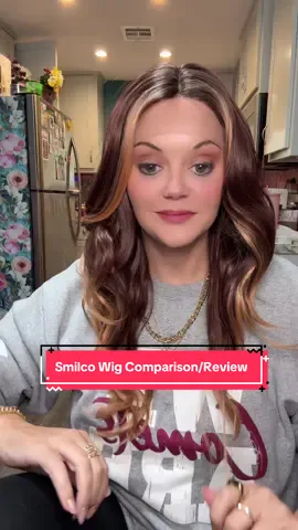 This wig is giving all the fall vibes at a fraction of the cost of the more expensive brands! #smilco #affordablewigs #ttshopdeals #wigtok #haircrown 