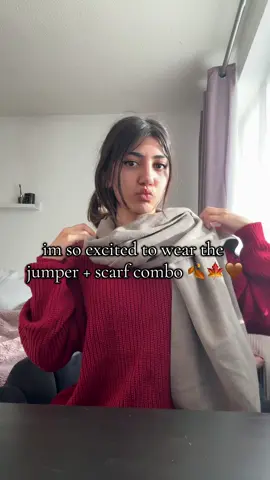 autumn outfits are going to eat this year 💁‍♀️ #fyp #autumn #fall #scarf #jumper 