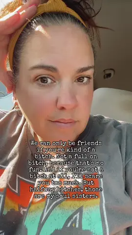 I am a kind person, but I am also kind of a bitch. 🤷🏻‍♀️
