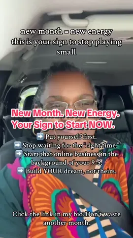 New month = new energy ✨ Stop waiting. Start building your business + future NOW. Link in my bio to get started today 💻🔥 #genxwomen #workfromhome #sidehustle2025 #digitalmarketingforbeginners #onlinebusiness 