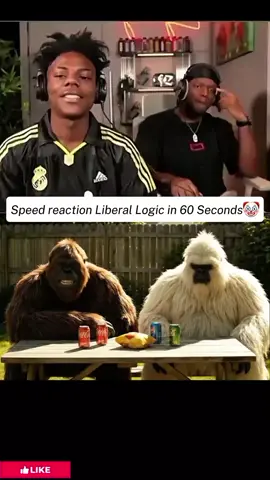Liberal Logic in 60 Seconds 🤡 #bigfoot #fyp #bigfootjinx #aivideo #trending 