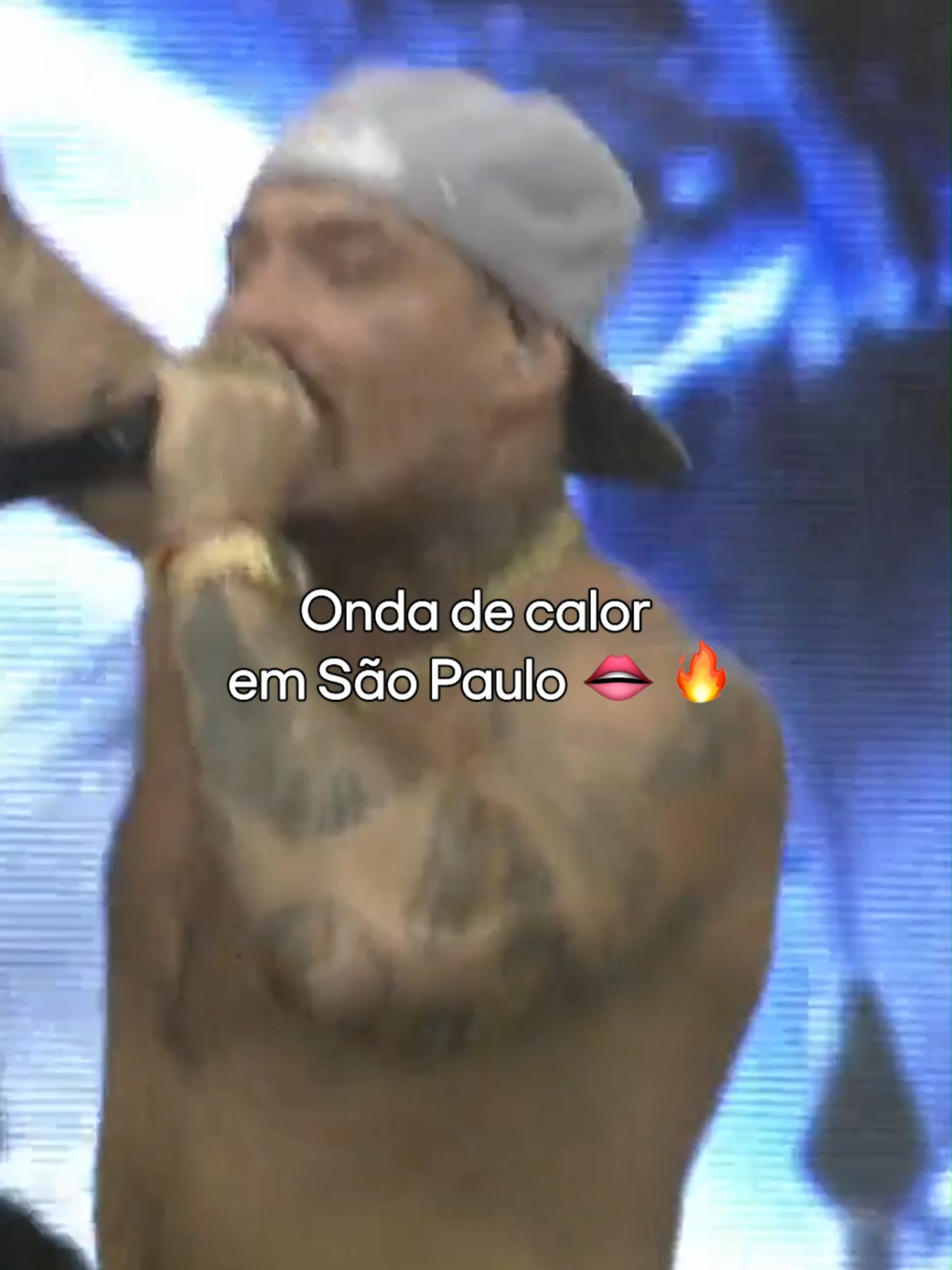 Já estava preocupado que a temperatura não subia mas finalmente subiu 🔥🫦  @filiperet #FilipeRetNoMultishow#TheTownNoMultishow #TheTown2025