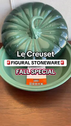 Get this bestselling Le Creuset Stoneware Pumpkin Baker from QVC on a massive deal right now!  #lecreuset   #TikTokShopCreatorPicks   #TikTokShopRestock #falldealsforyou #TikTokShopBlackFriday #TikTokShopCyberMonday 