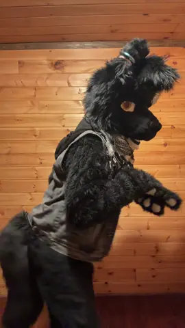 You wanna? #furryfandom #dancerfur #puptok #fursuitdancer #furrypride 