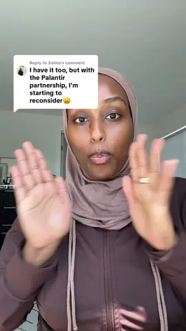 Replying to @Salma I think it’s fair to have concerns over this, but please also do your own research and don’t depend on social media #ouraring #palantir #oura 