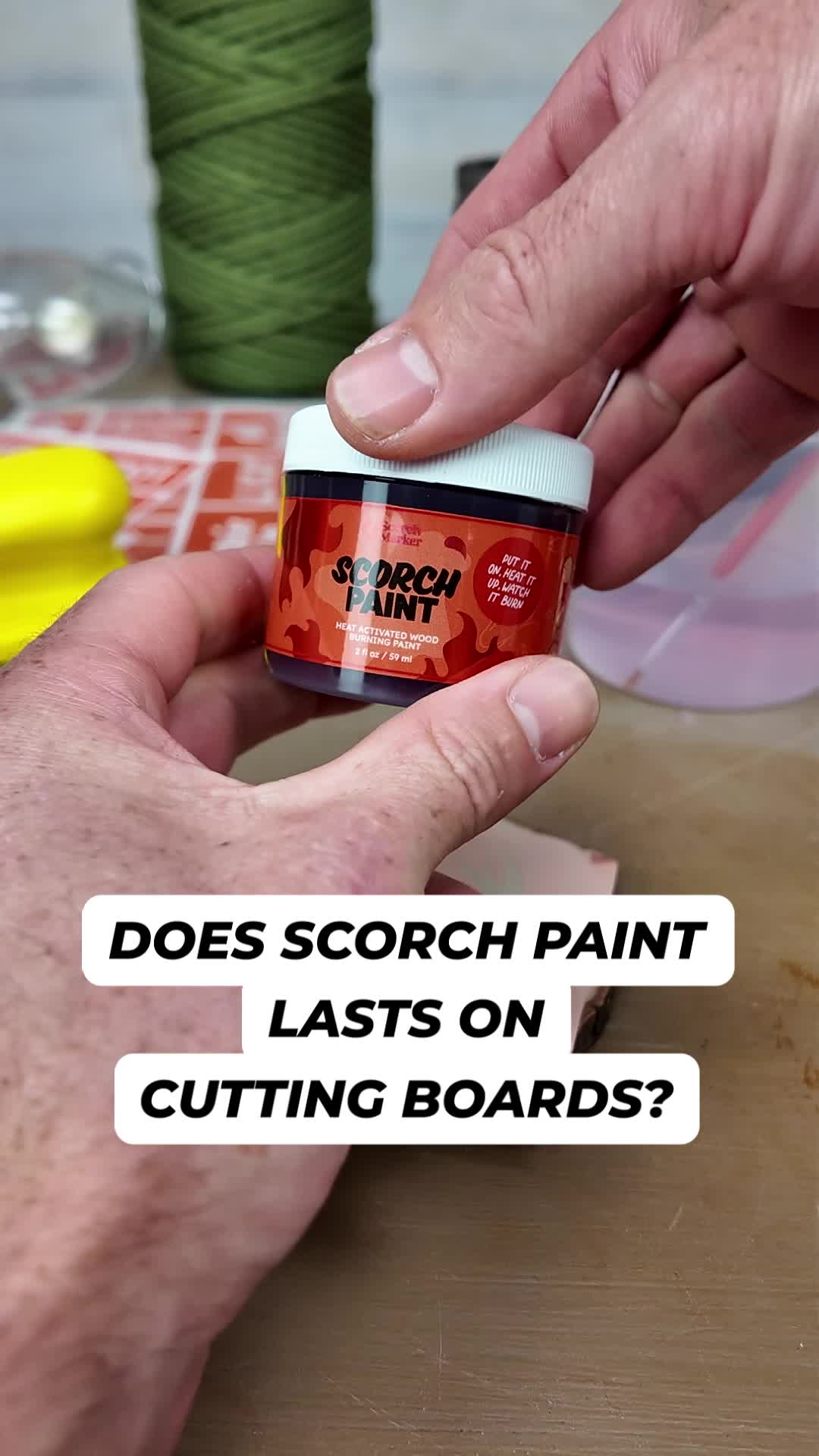 How long do you think this one will last? #artsandcrafts #artsupplies #paintmarkers #acrylicpaint #paintpens #artandcrafts #paintmarker #creativepens #paintingtools #artmaterials #scorchpaint #scorchmarker #scorch #paint #woodburning