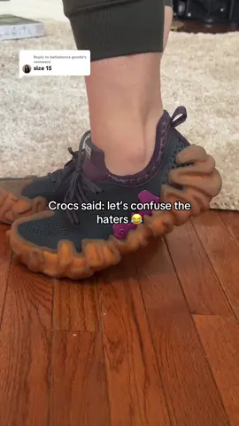 Replying to @belladonna goode IK these aren’t platform boots, but these are such cute size inclusive shoes! A surprise drop from @Crocs #DripOrDisaster #SneakerChaos #StreetwearEnergy #crocsjuniper   #tiktokshopcreatorpicks