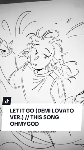Is it just me or did we all enjoy this version of the song as kids???  . . . #artistsoftiktok #drawing #art #arttiktok #artist #viral #doodles #mangosproutss #fypシ #tiktok #silly #frozen #letitgo #thissong 