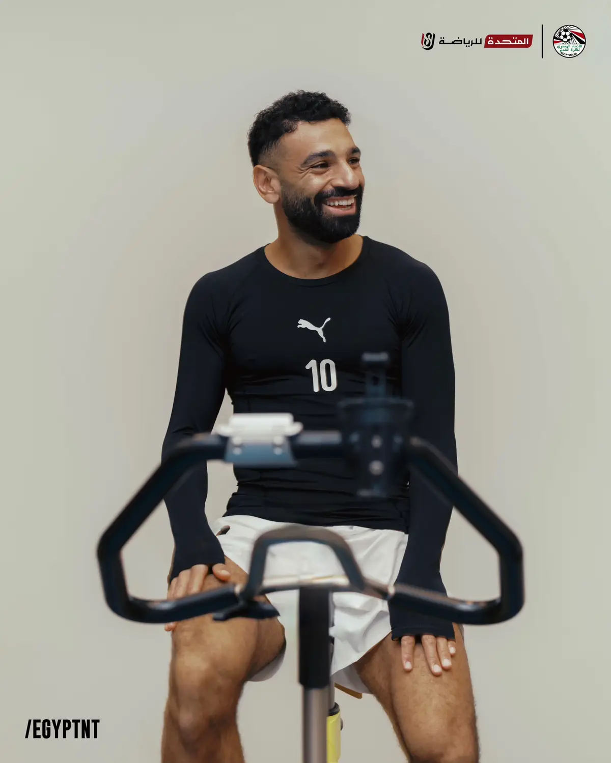 بدأنا الاستعداد للماتش الجاي 🔋 Charging up for the next match 🔋 #شجع_مصر #يلا_نرجع_الأمجاد #egyptnt