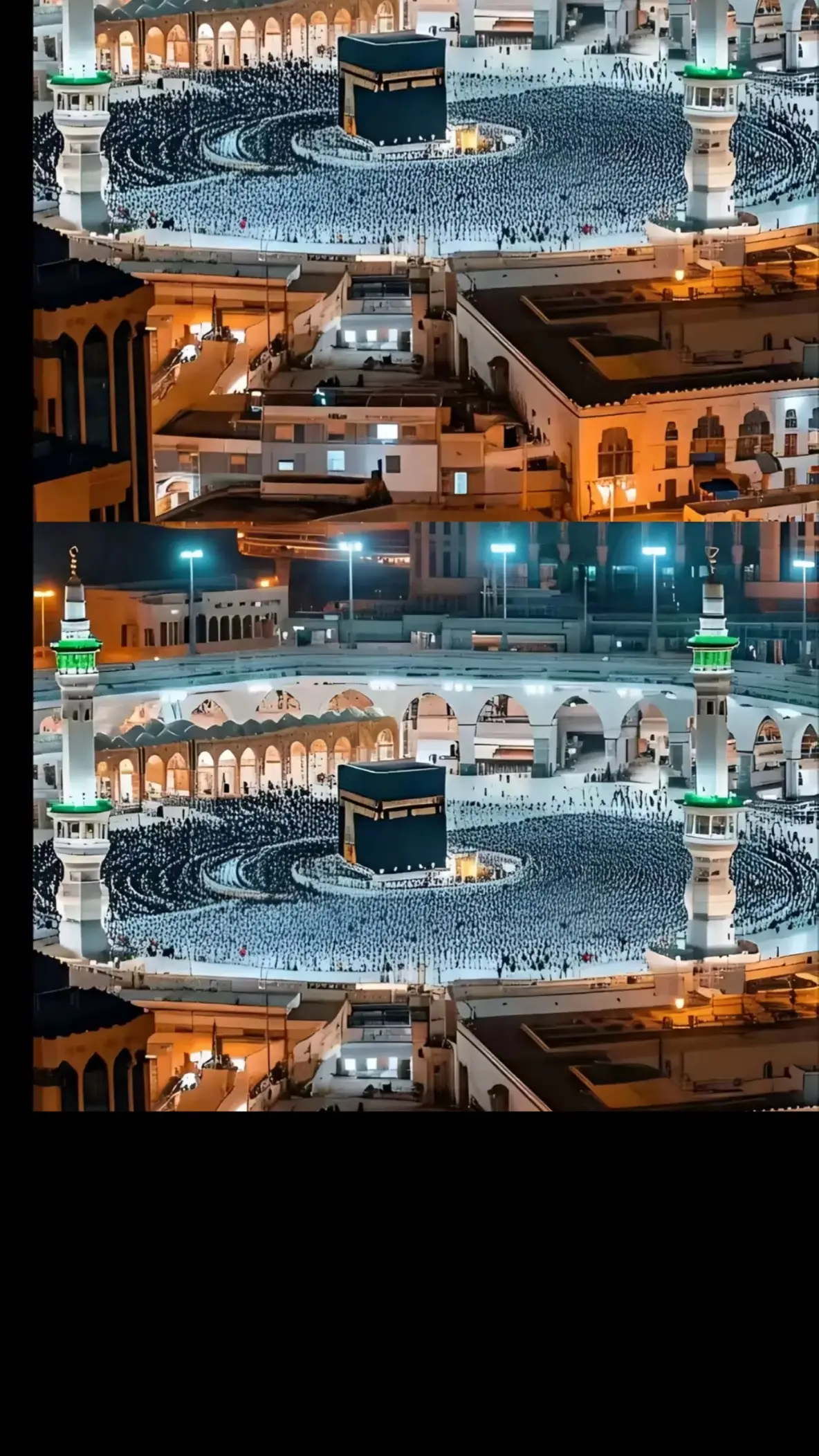 captures the majestic beauty of Masjid al-Nabawi, the Prophet's Mosque, located in the holy city of Madina. The iconic green dome marks the resting place of the Prophet Muhammad (PBUH). Surrounded by elegant minarets, the mosque's stunning architecture is illuminated under a clear blue sky. The expansive marble courtyard reflects the soft sunlight, creating a serene and spiritual atmosphere. Pilgrims are seen peacefully walking and praying, symbolizing the unity and devotion of Muslims from around the world. This sacred site is not only an architectural masterpiece but also a place of deep reverence and tranquility. #unfrezzmyaccount #viral #trading #naatstatus #usa 