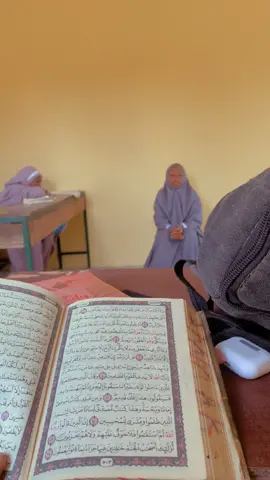 Today, one of the students from Ummu Suleim Secondary School moved us deeply with her recitation of the Qur’an. Her voice was calm and soulful, and her confidence filled the room with peace and light. It was a beautiful reminder of the progress these students are making in their Qur’anic studies. May Allah increase her in knowledge and wisdom  #recitation_of_the_quran📿 