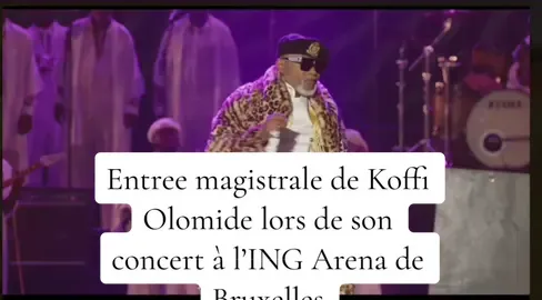 Kenaya Olomide a introduit son père la Legende Koffi Olomide pour son entrée magistrale pour enflammer la scène de L'ING Arena 16 ans plus tard. #bruxelles #ingarena #koffiolomide #congolaise #cindylecoeurkoffiolomide 