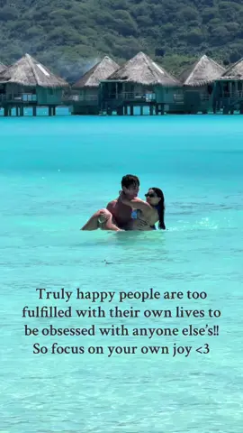 sad people are always obsessed & jealous & talking about others lives!!! Don’t keep tabs on anyone but yourself 🤍 🥹