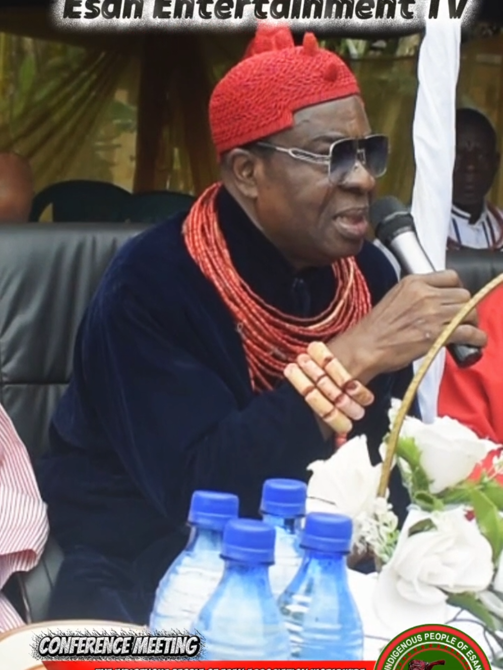 Esan Council of Traditional Rulers emphasis on the Prohibition of the act of Calling an Edo man to break Colanut in Esan gathering and Event at the Conference Meeting organized by The Indigenous People Of Esan Association Worldwide on the 30th of August Obeidu Uromi, Esan. #EsanEntertainment ##EsanAkamien