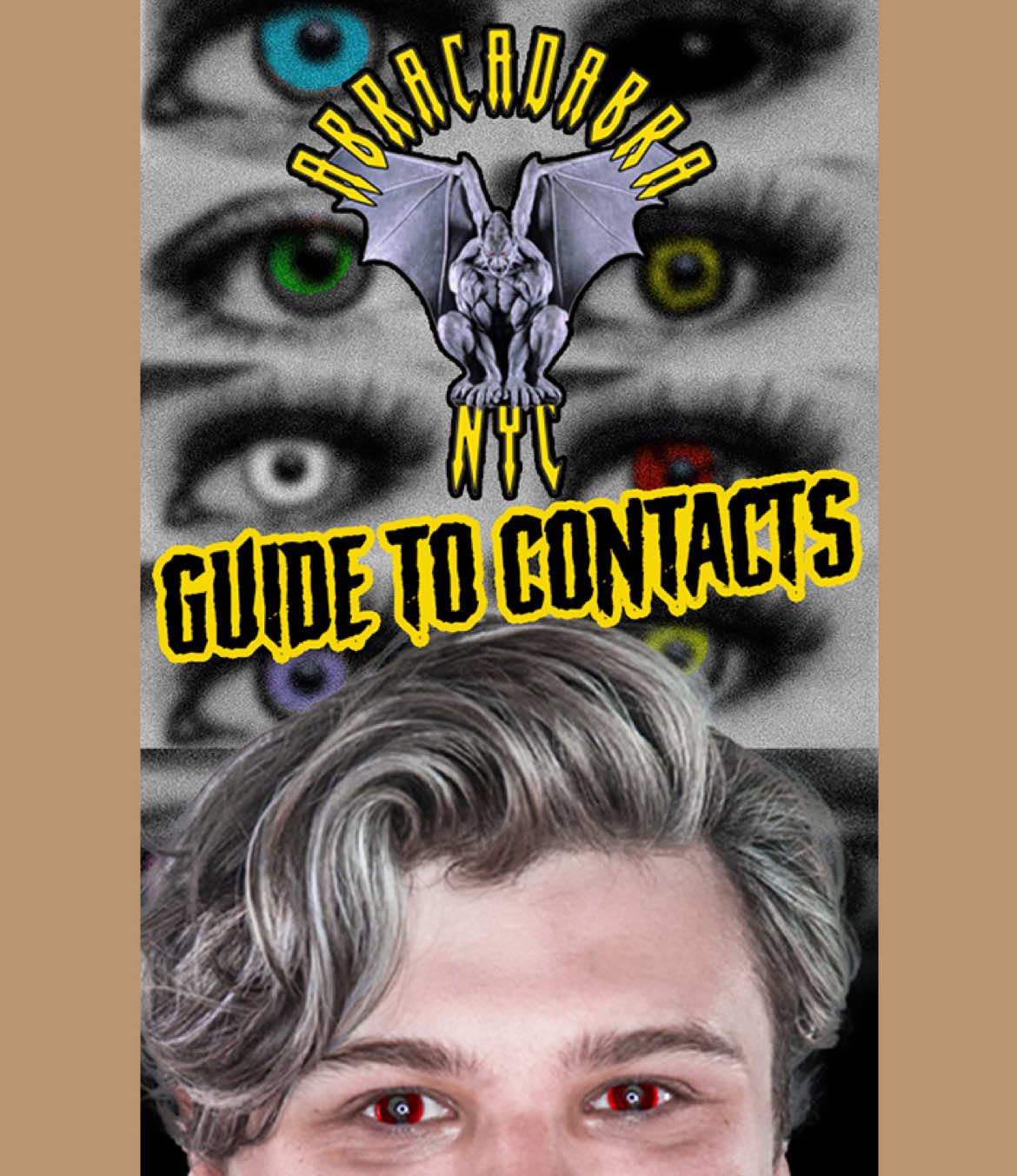 We made a guide for theatrical contact lens safety and care!  👁️👁️👁️👁️👁️👁️👁️👁️👁️👁️ Get your pair in-store or on our website today! #TheatricalContacts #ContactLensCare #CosplayContacts #MakeupSafety 