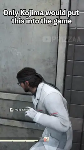 Only Kojima Would Put This Into The Game #metalgearsoliddelta #metalgearsolid #mgs3