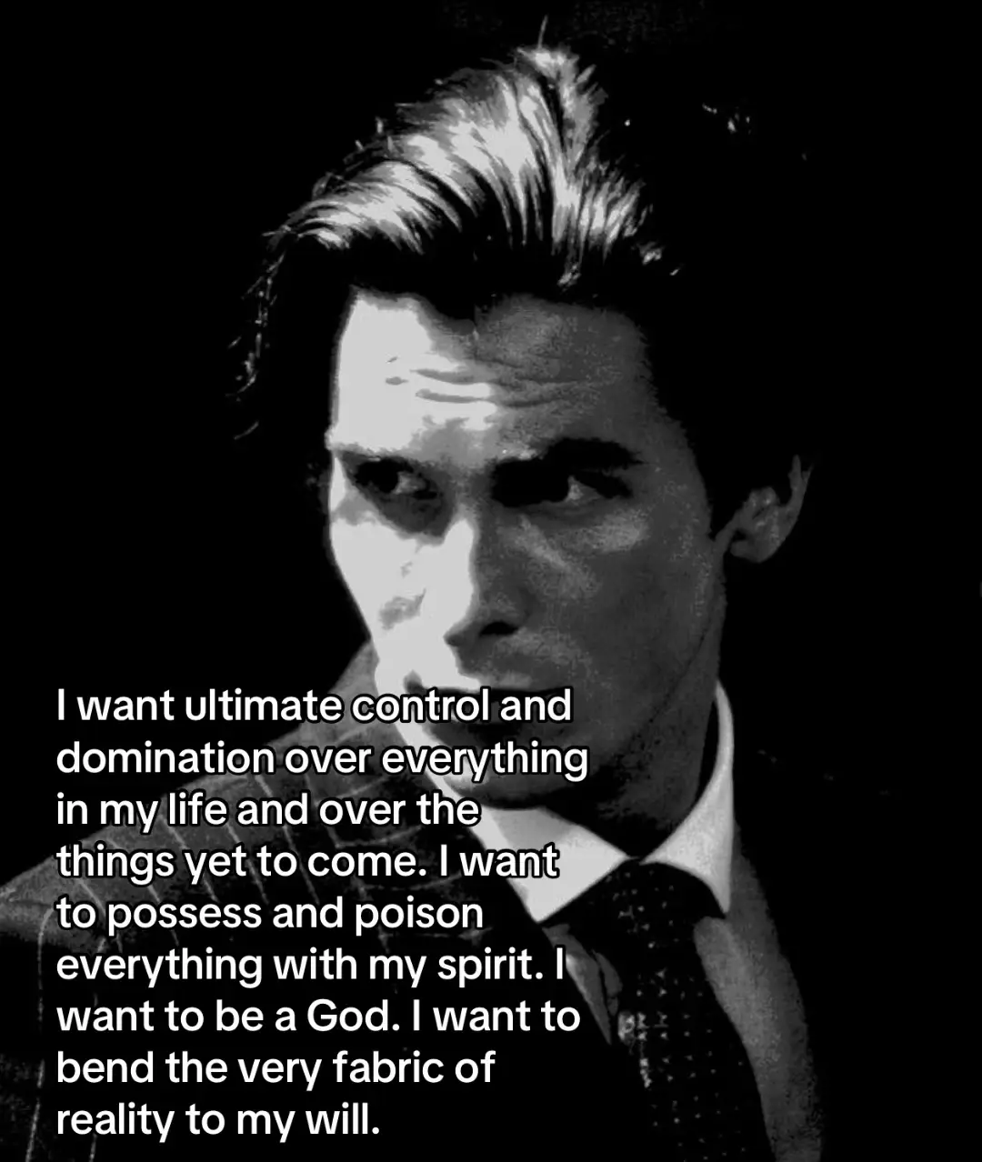 Everything, or nothing. #relateable #americanpsychoedits #fyp #patrickbateman #alone 