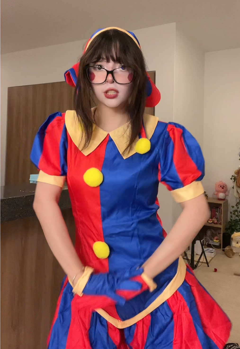 nose xD #ponmi #amazingdigitalcircus #cosplay #viral 