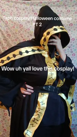 I wasnt expecting the last video to blow up like that! Help me accessorize the cosplay! #roblox #halloweencostume #cosplay #forsakentaph #forsaken 