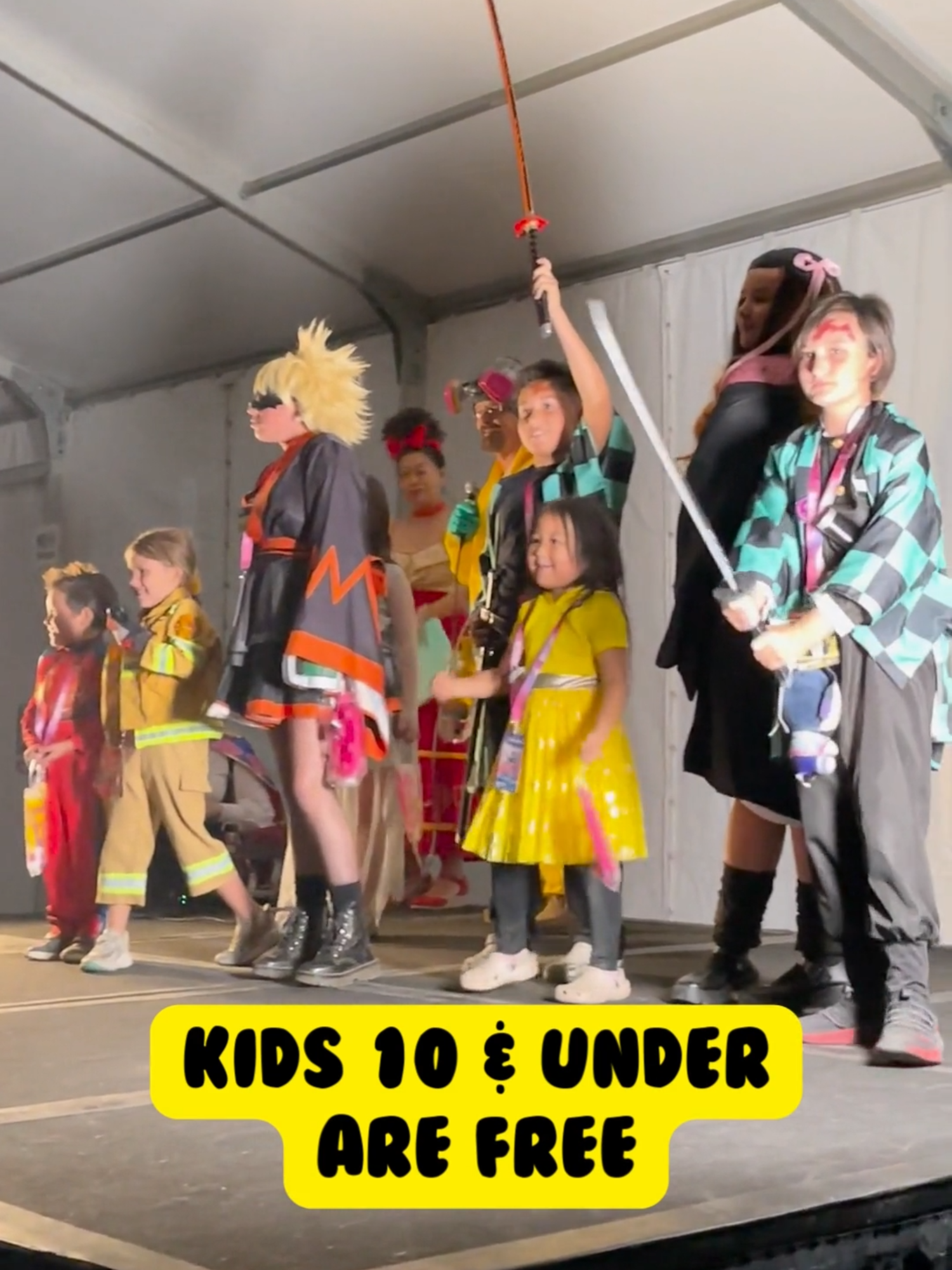 Did you know kids 10 & under get FREE admission with a paid adult badge at UwU Con? 🤩 Here’s how to add your free “Sidekick” badge for the kiddos! ➡ Go to uwucon.com ➡ Click on the BUY BADGES button ➡ Add a paid badge (VIP, Full Event, Squad Pack, or Single Day) to your cart  ➡ Scroll down to the “Sidekick” badge and add your quantity ➡ Check out! UwU Con is an anime convention on Oct. 17-19, 2025 at Mesa Convention Center in Mesa, Arizona. Meet voice actors from your favorite shows, shop vendors, try our local food vendors, participate in cosplay and card game tournaments, and more! 💕
