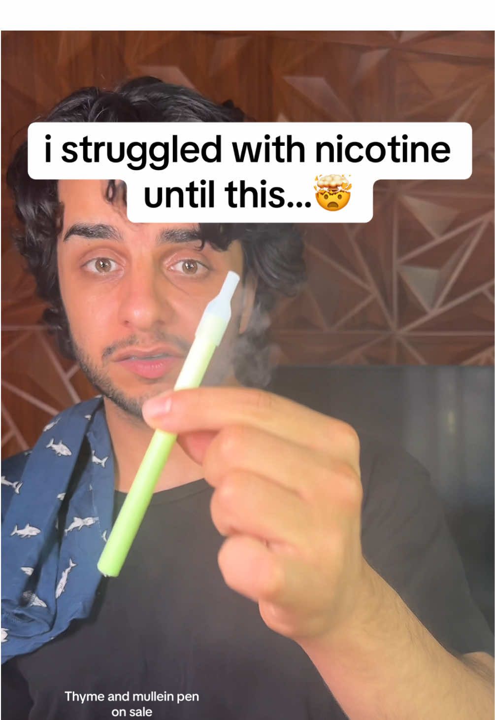 Mullein stick #tiktokmademebuyit #mullein #thyme #nicotine 