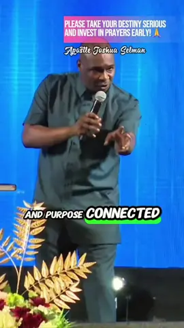 If You Are The First To Do What You Do In Your Family You Better Invest In Prayer!🙏🔥-Apostle Joshua Selman Ninmak..#salvationhub #gospel #explorepage #worshipmusic #instablog9ja 