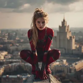 The only question is - did you catch her in the net, or did she catch you? #spiderman #hero #she 