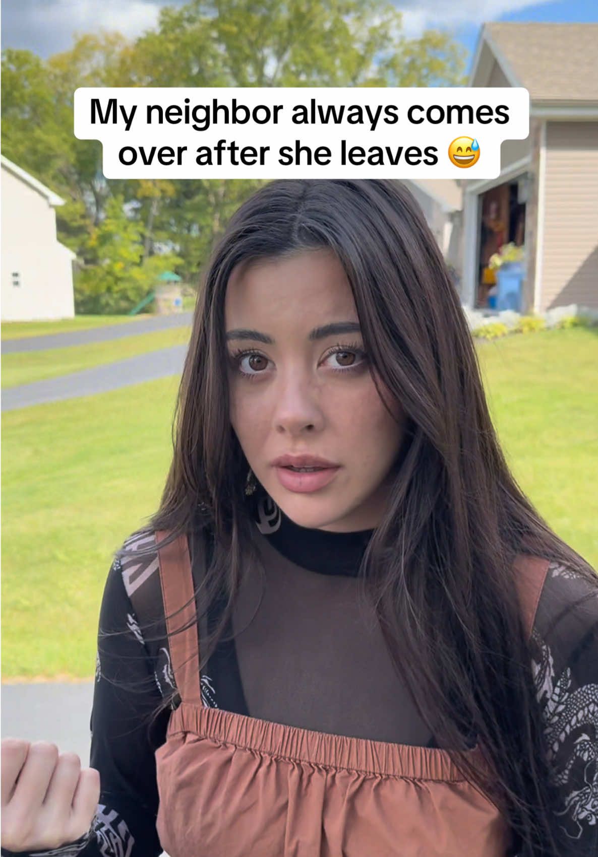 I thought she was going to ask me for something else.. #securitycamera #outdoorcamera #wirelesscamera #homesecurity #fallfreshness 