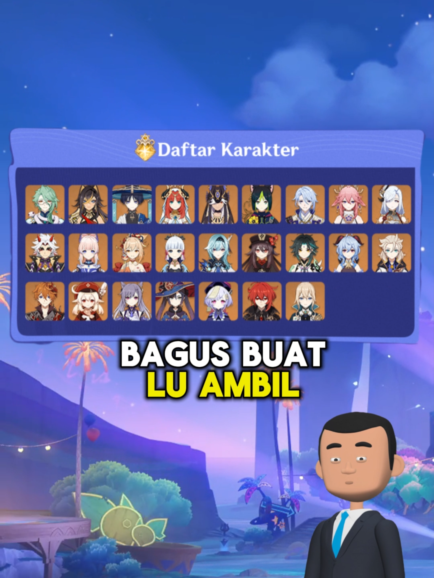 C 2 Karakter Yang Bagus #GenshinImpact #ditusigaming #ditusiantiminusclub #etherealditusi #genshin #constelation #fyp