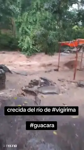 río de vigirima crece 