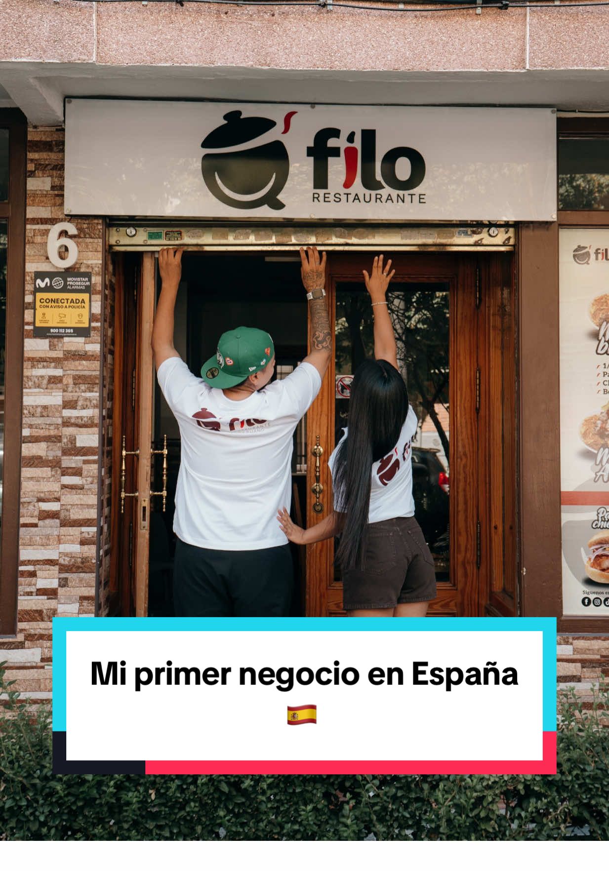 ABRÍ MI PRIMER NEGOCIO‼️🚨 después de 2 años, abriré mi primer restaurante Peruano: Q’ Filo 🇵🇪 Están invitados TODOS, habrán Cócteles de cortesía a las 100 primeras personas y regalaremos camisetas de la empresa. 📍Calle Castellón de la Plana 6, Getafe. A partir de las 14h , los Espero ❤️❤️ #restaurantesperuanosenespaña #peruanosenespaña🇵🇪🇪🇦 #fyp #migrantesenmadrid #emprendedores 